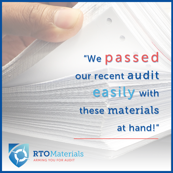 RTO Materials testimonial